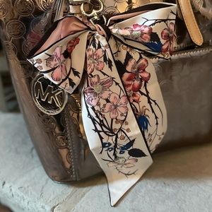Scarf Keychain Bag Purse Bow Charms hang tag